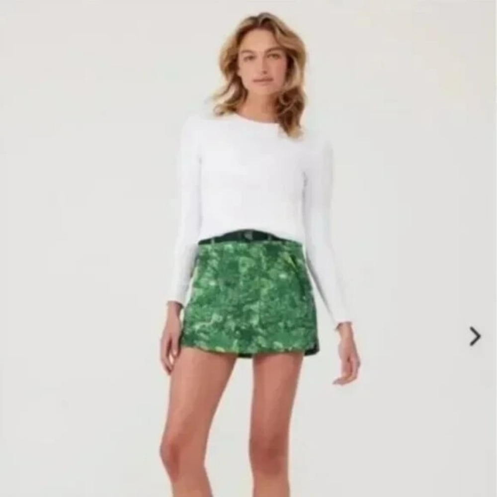 NWT Outdoor Voices RecTrek Skirt Green, women’s size S - Picture 3 of 6